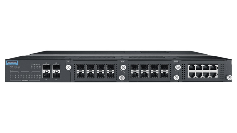 24G + 4 10G SFP+ L3 Modular Managed Switch